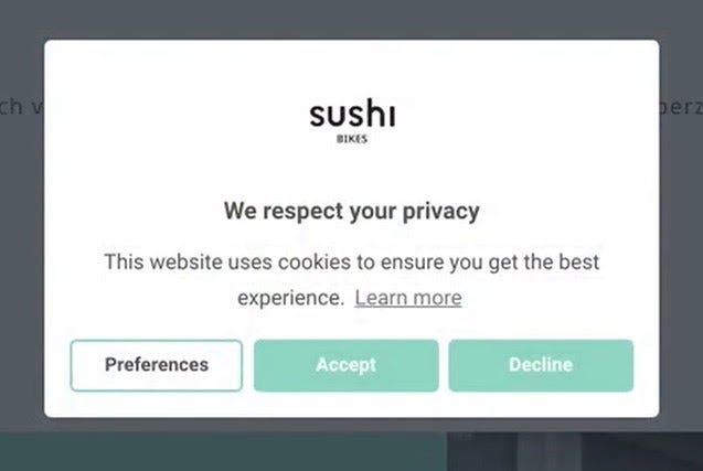 User Consent (GDPR)