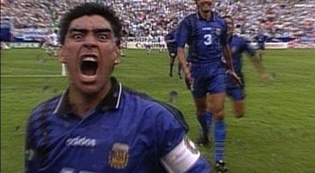 Maradona’s Goal Roar, 1994 World Cup-Footballant