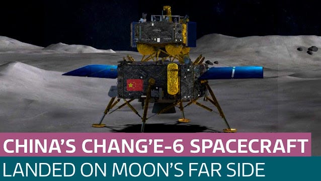 China Lands Spacecraft on Far Side of the Moon