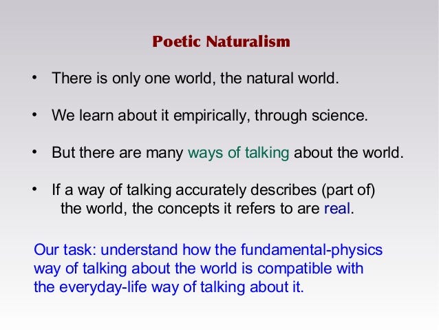 Sean Carroll : The Big Picture (The book by the Caltech University Physicist that introduced the idea of Poetic Naturalism)