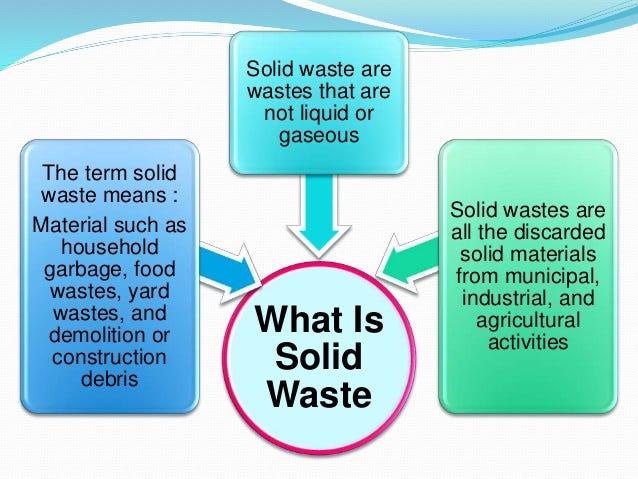 Characteristics of a Solid Waste Management System