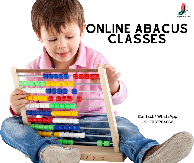 Online abacus classes for kids with Delighted Champs