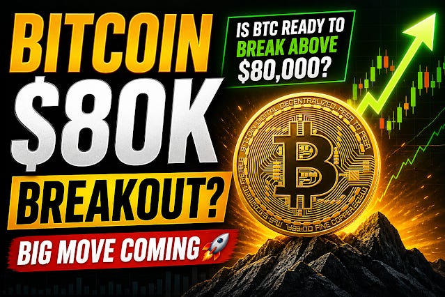 Bitcoin Market Analysis 2026: Is BTC Preparing for a Major Breakout Above $80,000?