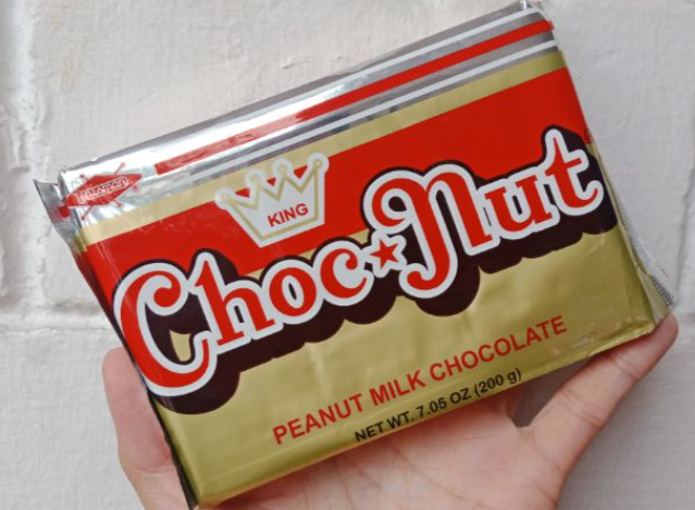 ChocNut, is a popular candy in the Philippines
