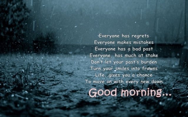 good morning rain