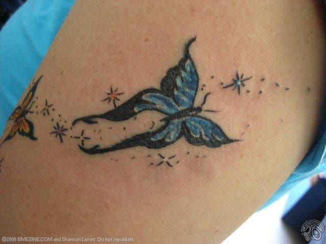 1086 butterfly tattoo