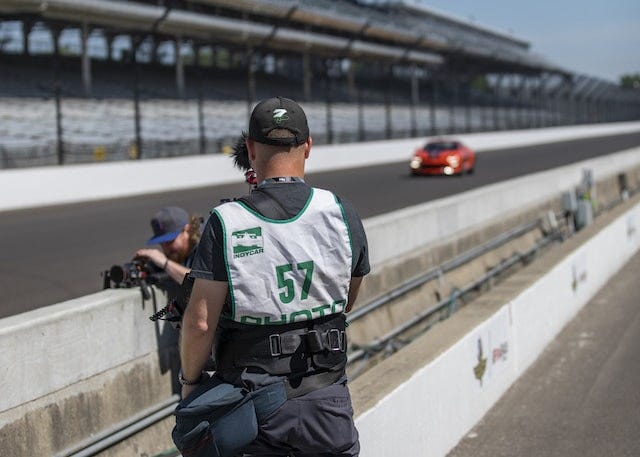 Danica Patrick and Bill Burr Speedway