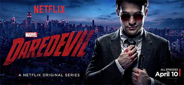 DAREDEVIL. Charlie Cox plays the the masked vigilante in Marvel’s Daredevil.