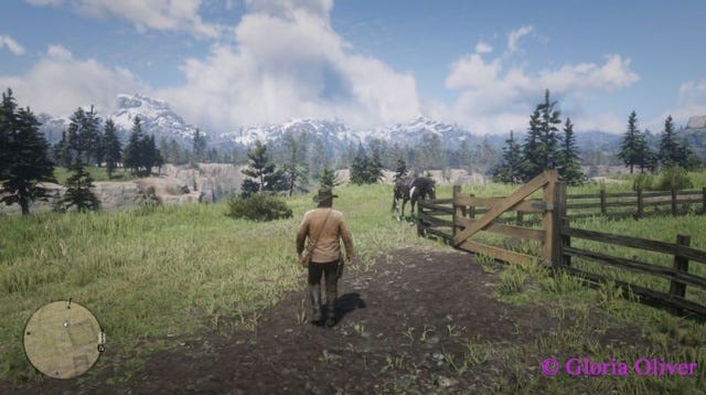 Red Dead Redemption 2 — Mountains!