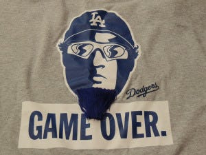 Los Angeles Dodgers the final inning we play for life shirt