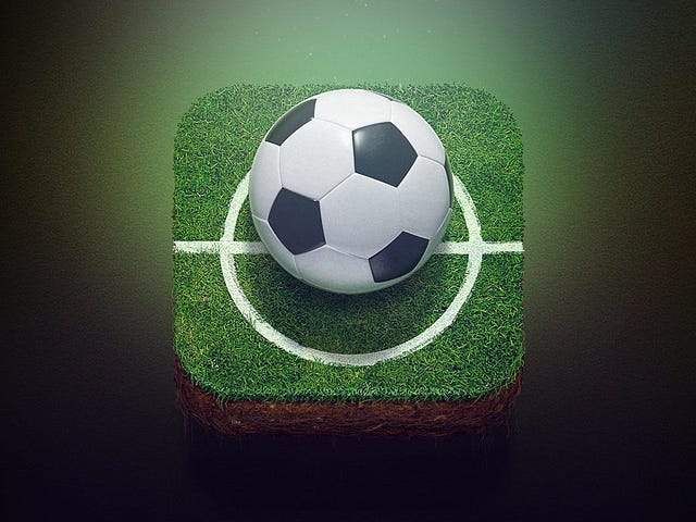 Football icon by Alexandr Nohrin