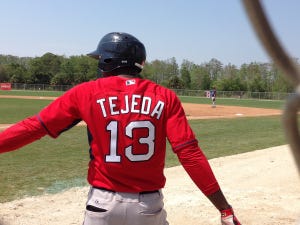 Did you know Oscar Tejeda was on Boston's 40-man roster in 2012?