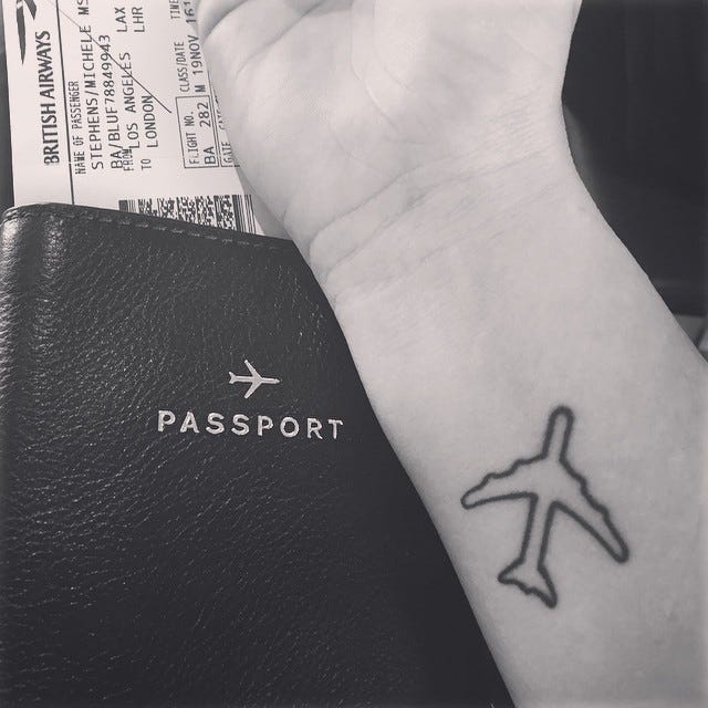 tatouage avion