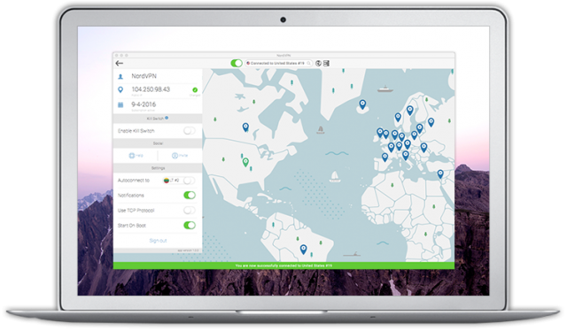 NordVPN Laptop