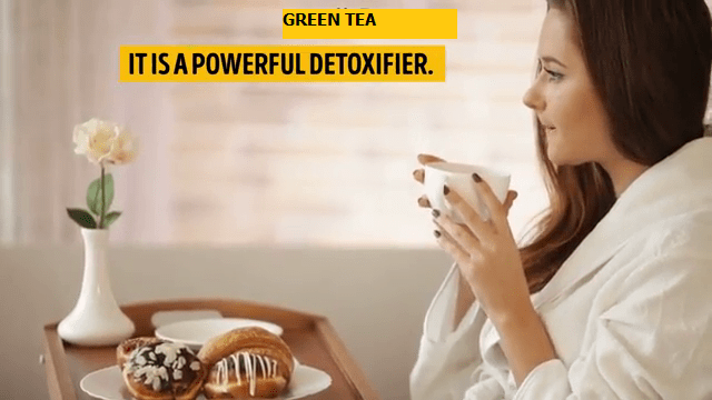green tea - lose belly fat