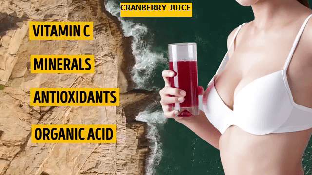 cranberry juice - lose belly fat