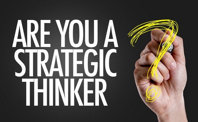 Are you a strategic thinker?