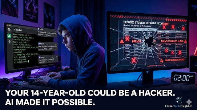 The 14-Year-Old Next Door Just Became a Hacker. AI Made It Possible