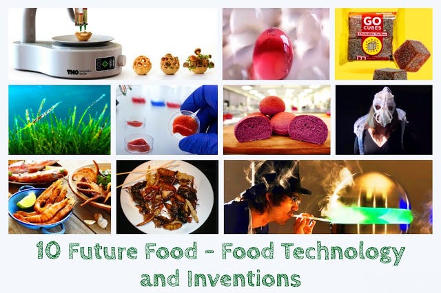 10 Future Food — Food Technology and Inventions