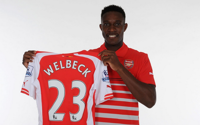 Danny Welbeck announced at Arsenal in 2014