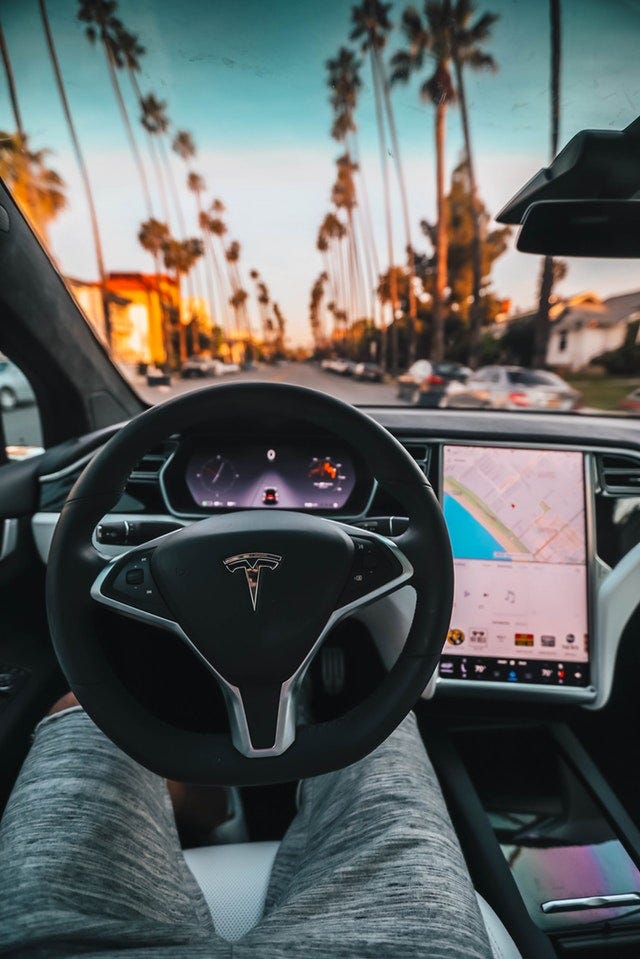 Tesla car