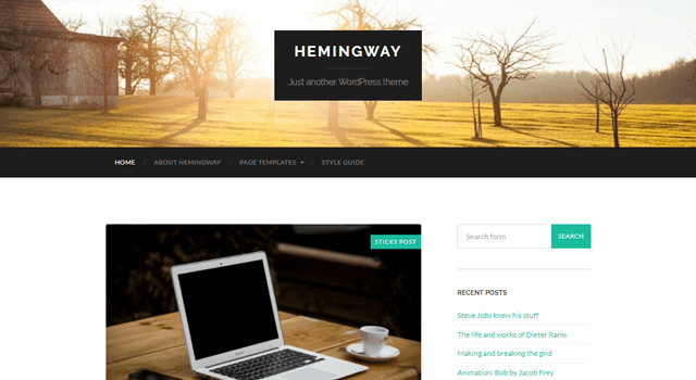 Popular WordPress Plugins Hemingway