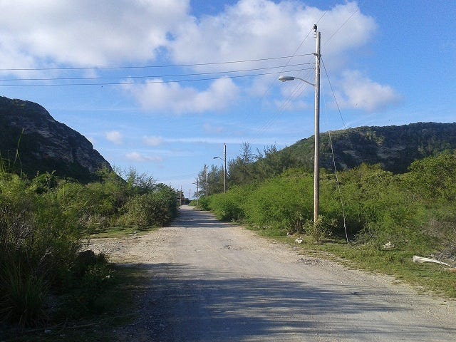 Camino para Canasí.