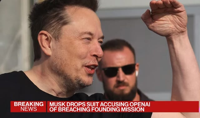Elon Musk drops lawsuit after OpenAI published his emails