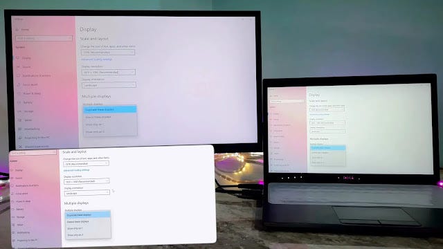 how to add multiple display to pc