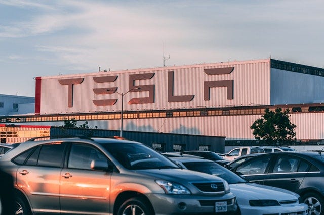 Tesla building