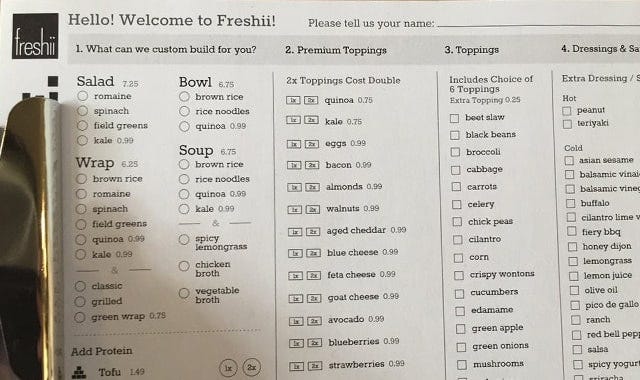 Low-Cost Websites Freshii