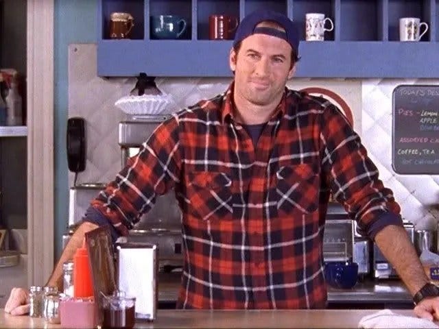 Luke from the TV series Gilmore Girls