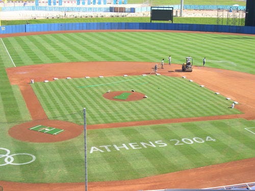 Tips on mowing patterns in your baseball turf