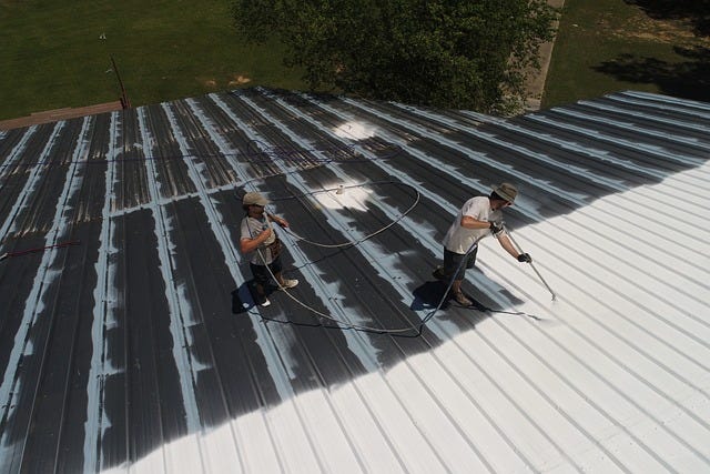 Roof coating by Best Roofing companies in Oshawa Ontario