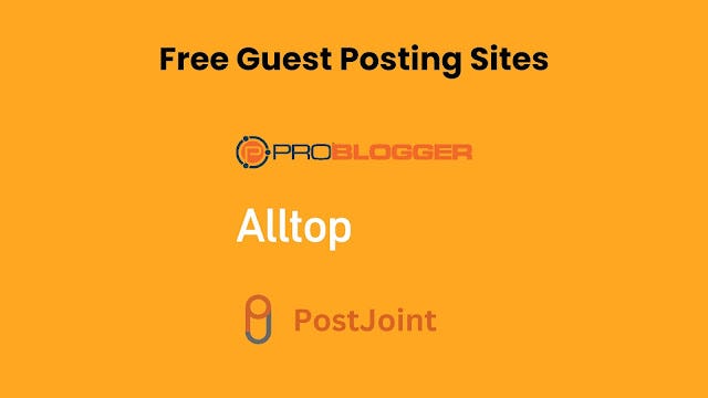 Free Guest Posting Sites