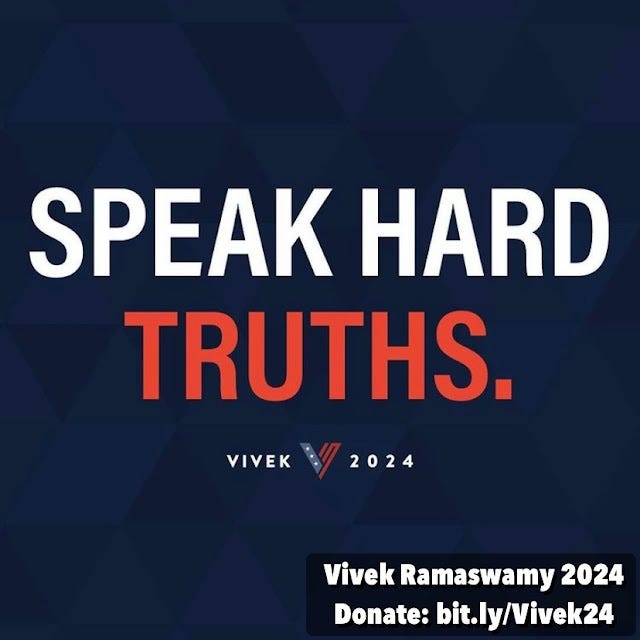 Vivek Ramaswamy 2024 Speak Hard Truths