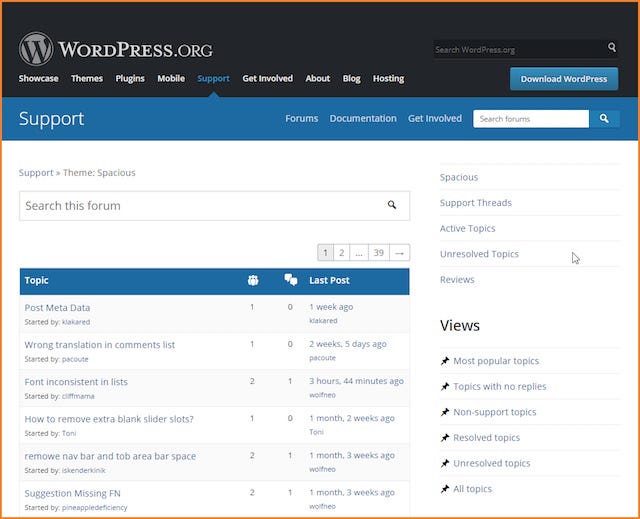 How to Update a WordPress Theme Support