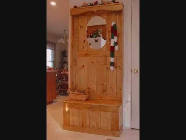 Hall Tree Woodworking Plans
