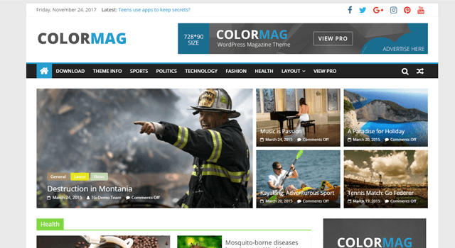 Popular WordPress Plugins ColorMag