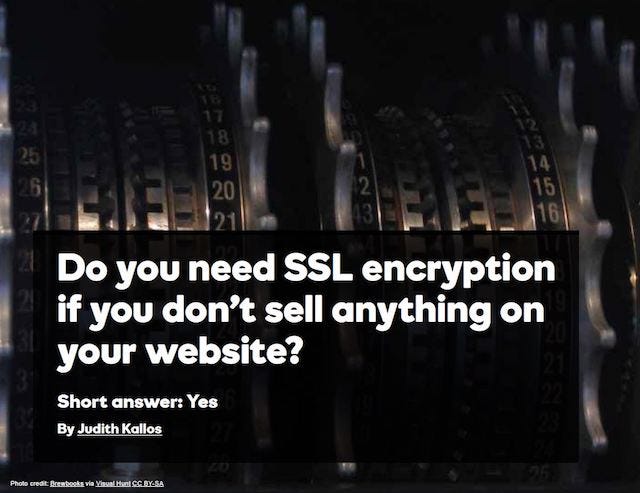 Grow WordPress Blog SSL Encryption