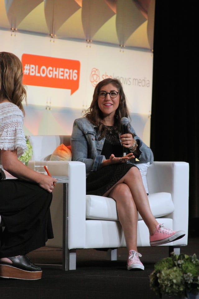 mayim bialik blogher16