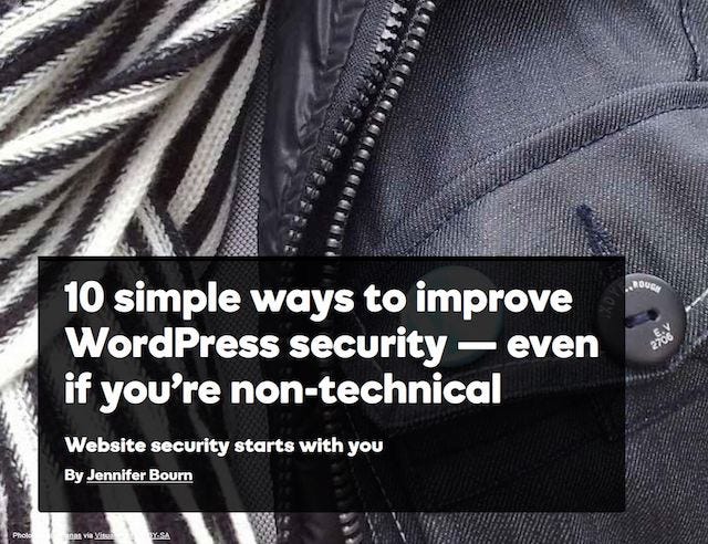 Grow WordPress Blog Improve Security