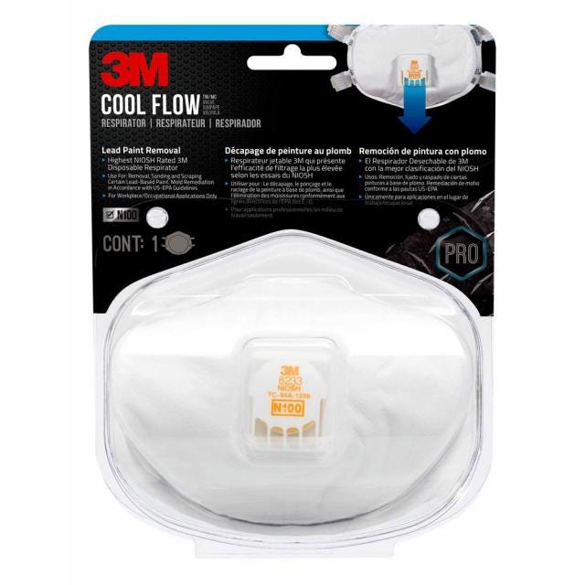 3M Cool Flow N100 Mask Packag