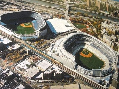 Perspective on the new and old Yankee Stadium