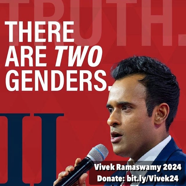 Vivek Ramaswamy 2024 — II — There are two genders