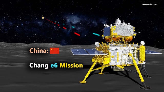 China Launches Chang’e-6 Mission to Explore Moon’s Far Side