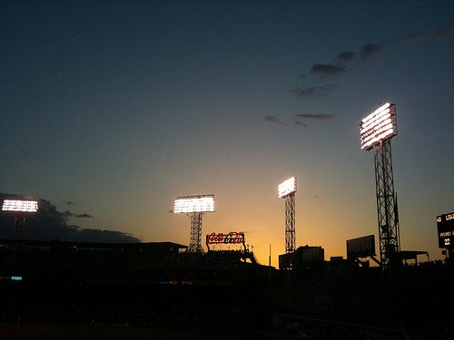 twilight at fenway