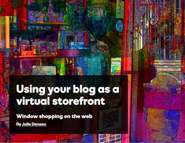 Grow WordPress Blog Virtual Storefront