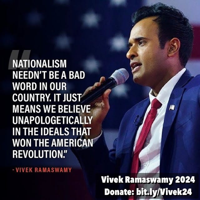 Vivek Ramaswamy 2024 Nationalism