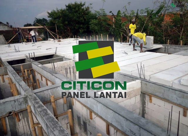 Pasang Panel Lantai Citicon Kendal Include Grouting